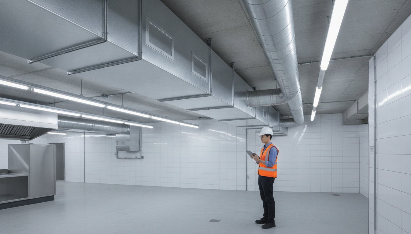 Commercial Kitchen Exhaust Duct Installation: Electrostatic Precipitator (ESP) Guide 2026