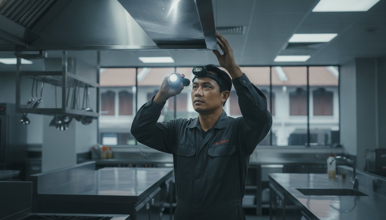 Commercial Kitchen Exhaust Duct Repair: Singapore Guide