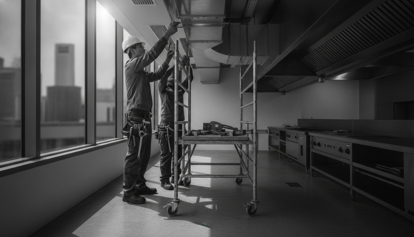 Commercial Kitchen Exhaust Ducting Modification: A Complete Guide to A&A Works