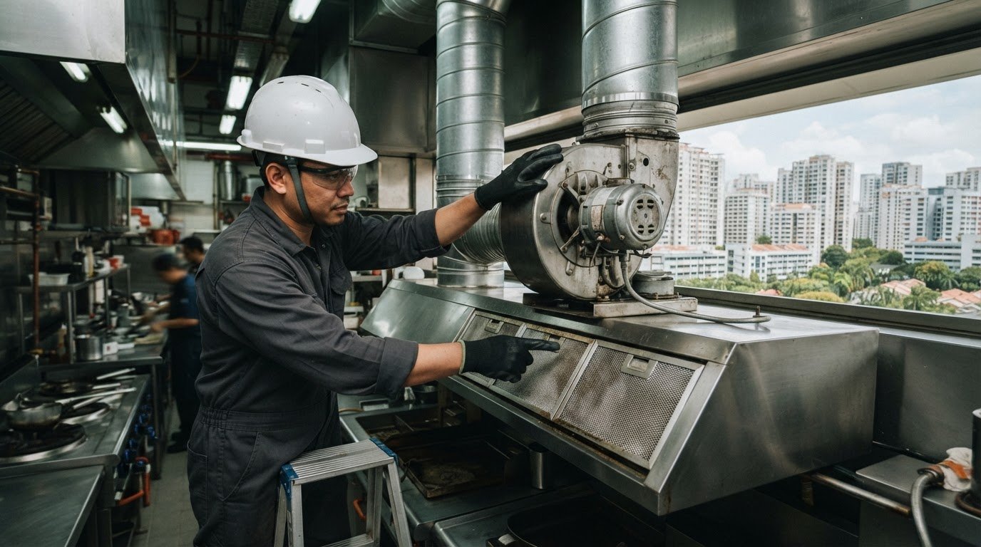 Commercial Kitchen Exhaust Fan Replacement in Singapore: A Practical Guide