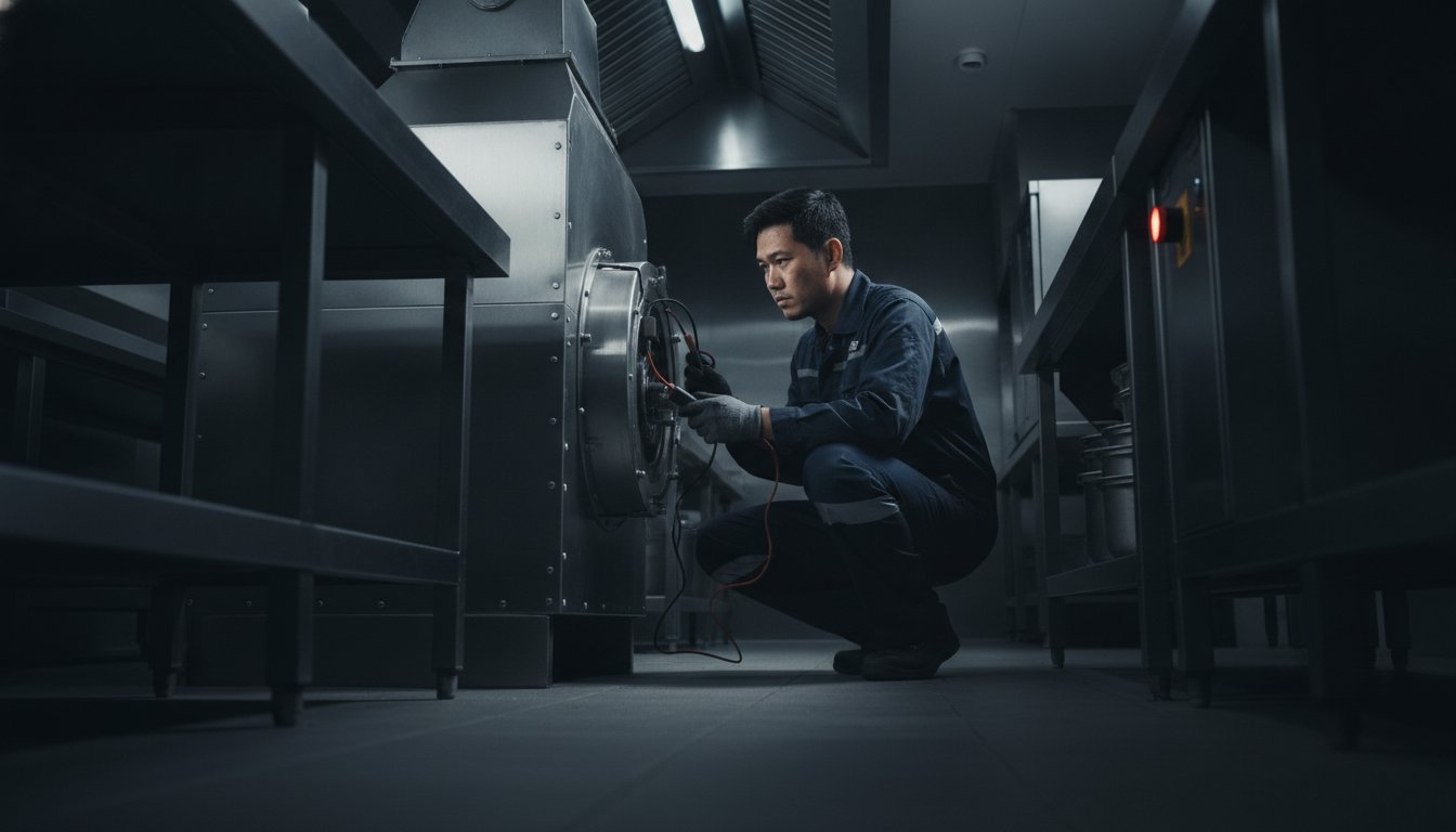 Commercial Kitchen Exhaust Motor Troubleshooting: The 2026 Operator’s Checklist