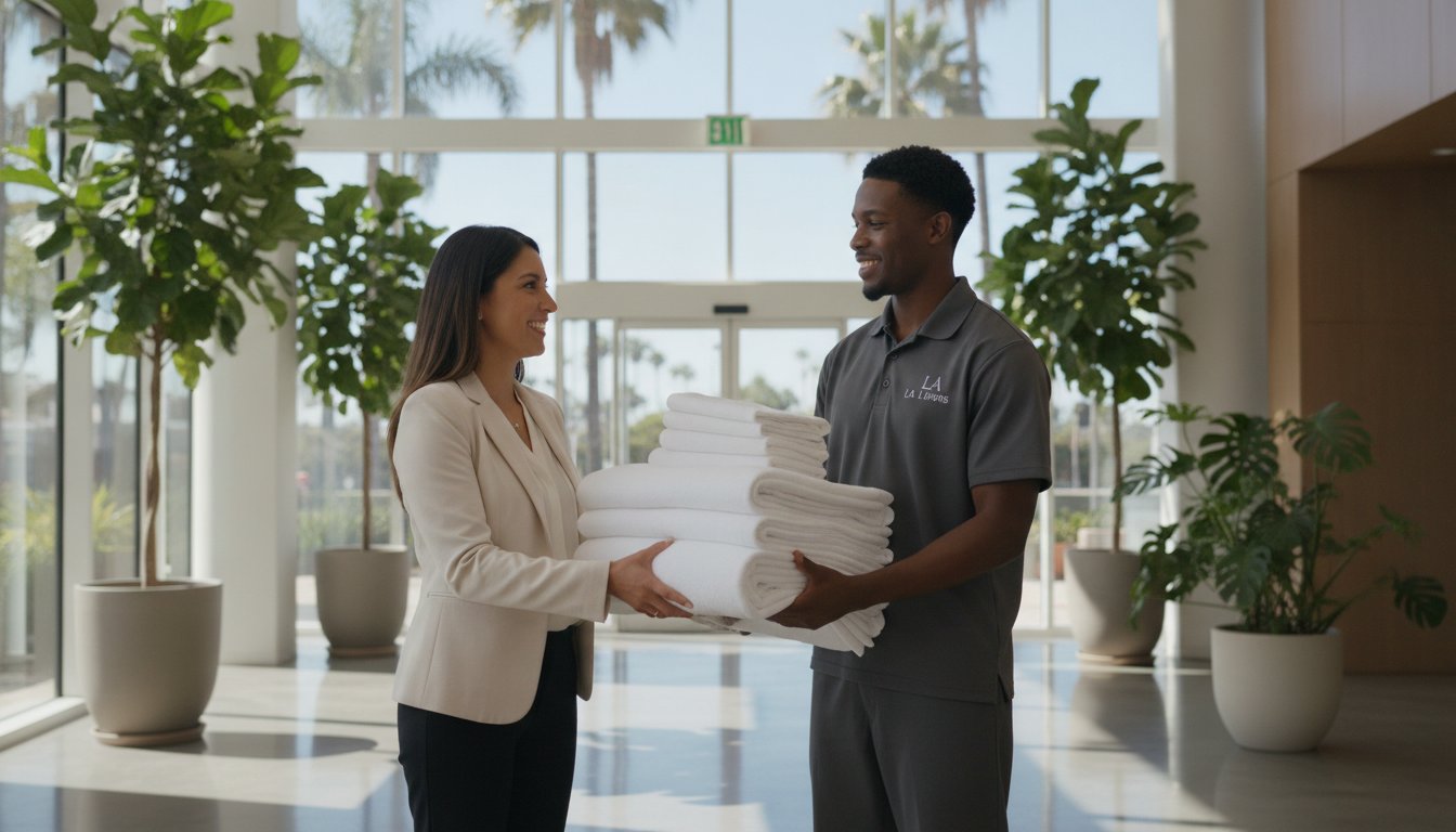 Commercial Laundry Service in Los Angeles & Beverly Hills
