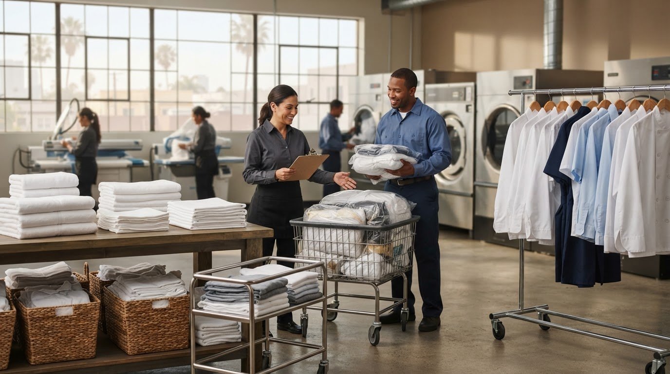 Commercial Laundry Service Near Me: Top LA Business Pick