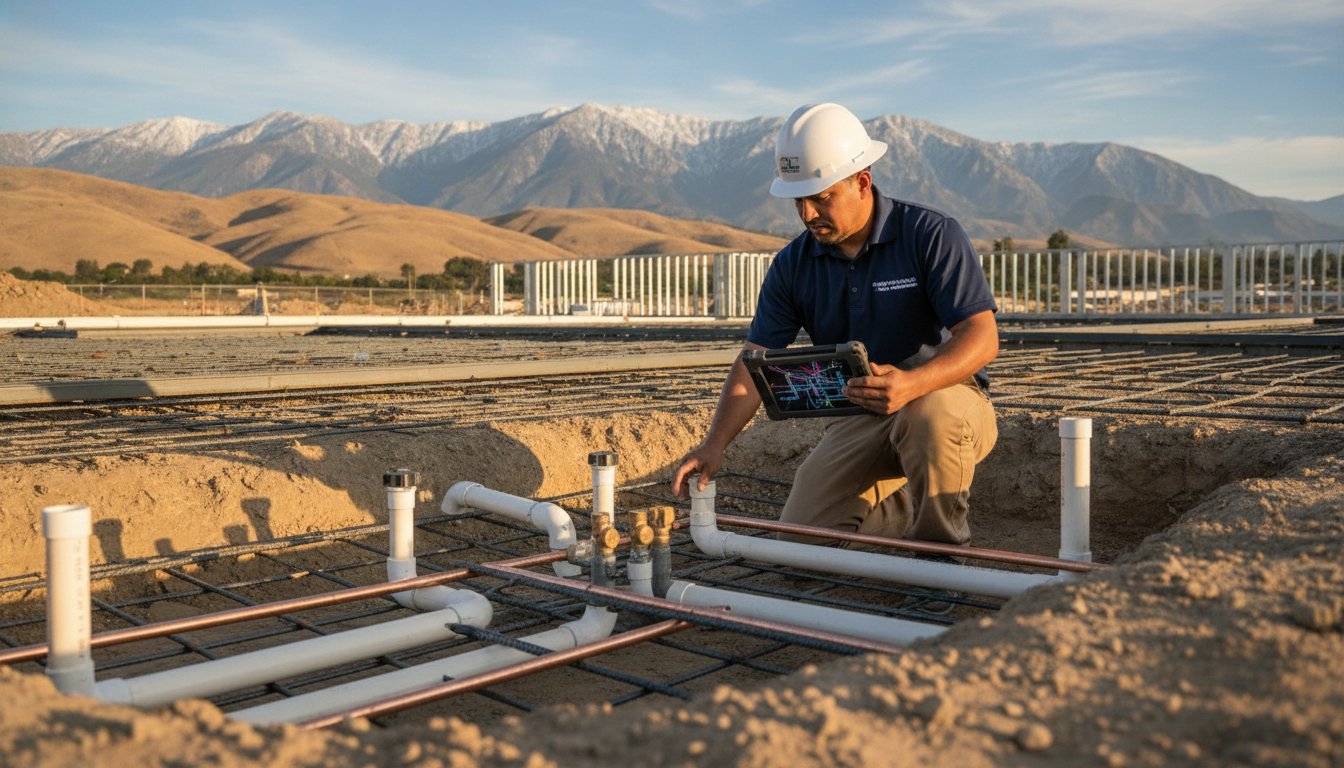 Commercial Plumbing for New Construction in Yucaipa