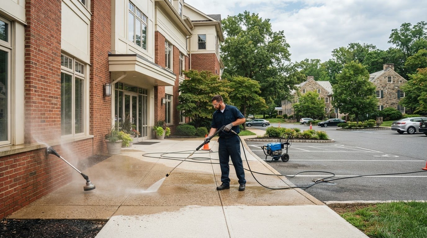 Commercial Pressure Washing in Doylestown, PA: Protect Your Property