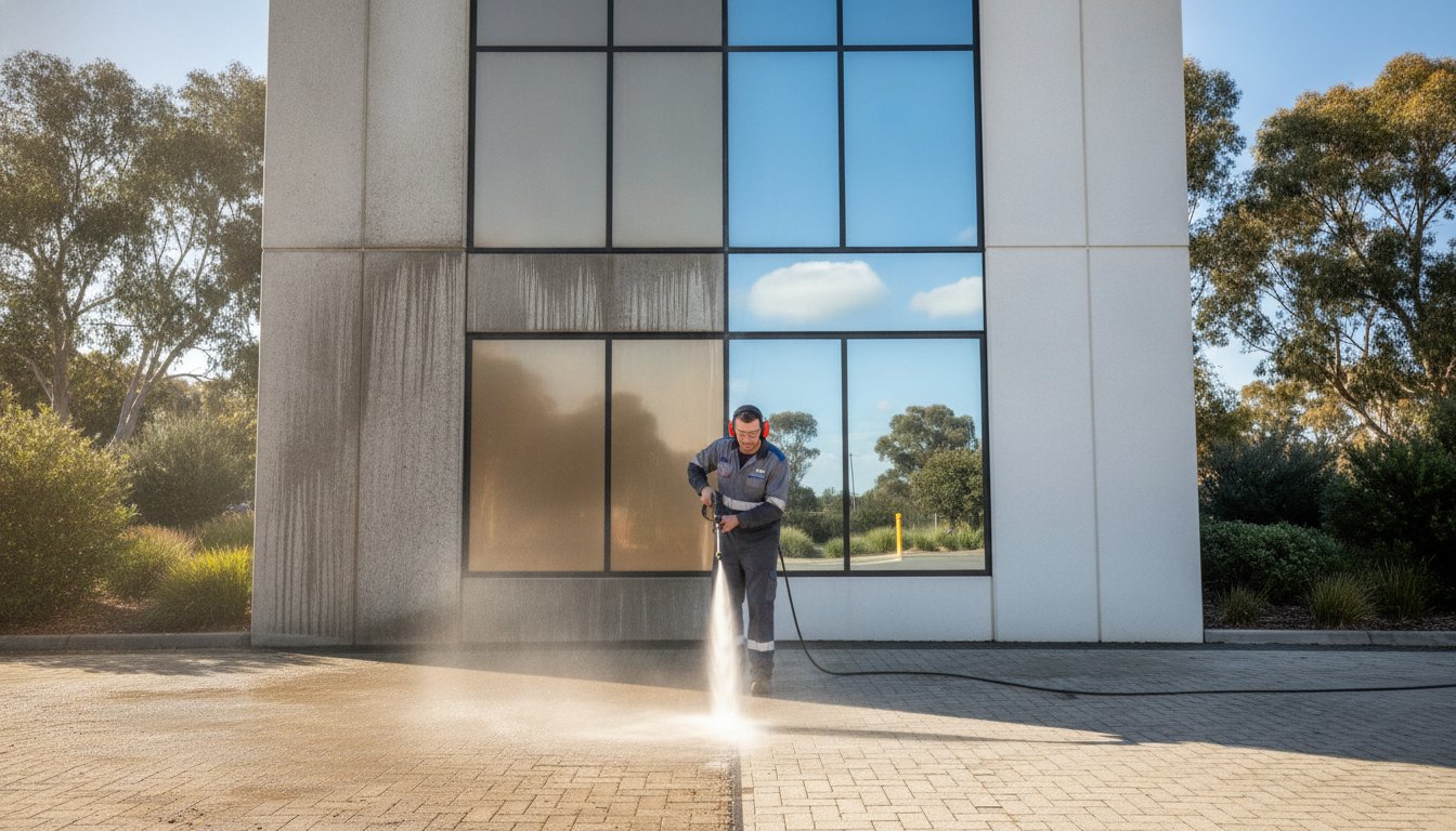Commercial Pressure Washing Melbourne: The 2026 Business Asset Protection Guide