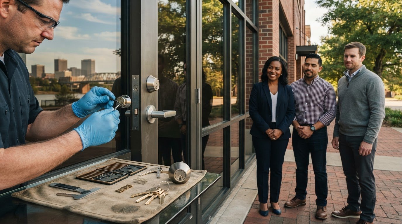 Commercial Rekeying Service Near Me: A Little Rock Business Guide