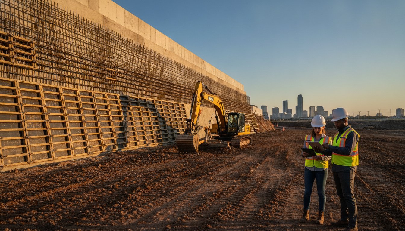 Commercial Retaining Wall Contractor Texas: Integrated Structural Solutions for 2026