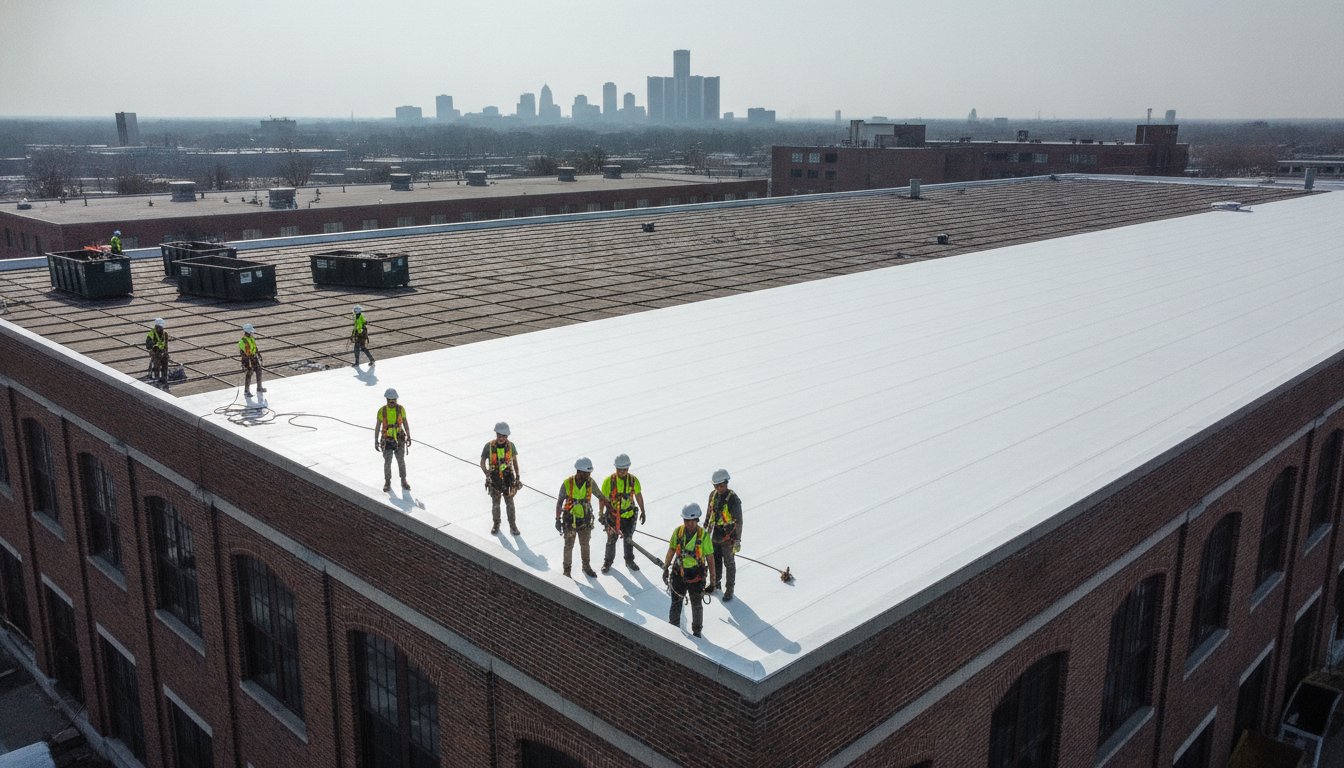 Commercial Roof Replacement Cost in Michigan: 2026 Pricing Guide