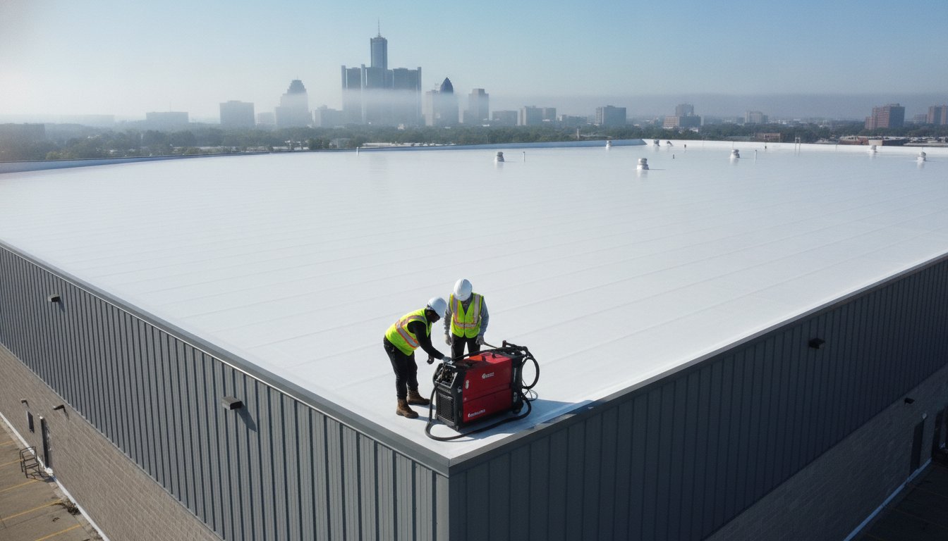 Commercial Roof Replacement in Detroit: A Strategic Guide for 2026