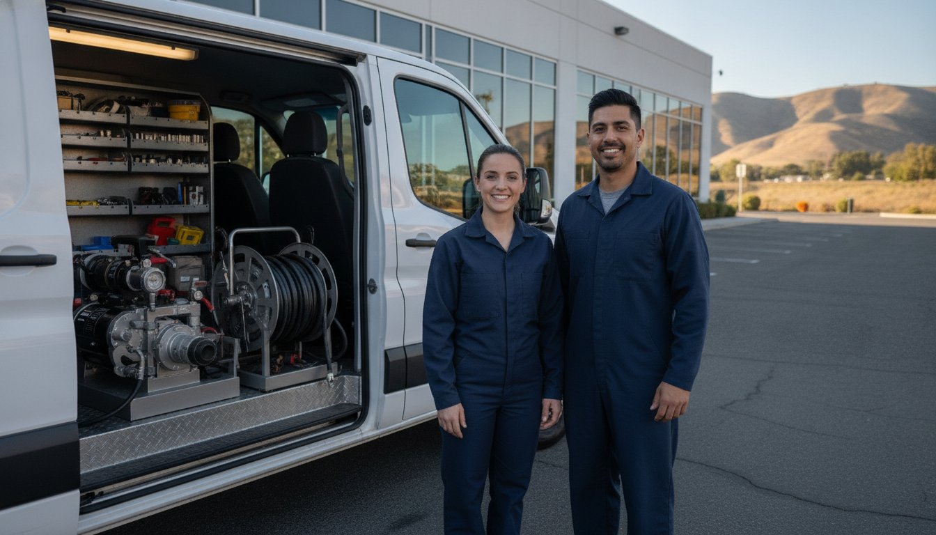 Commercial Sewer Hydro Jetting in the Inland Empire