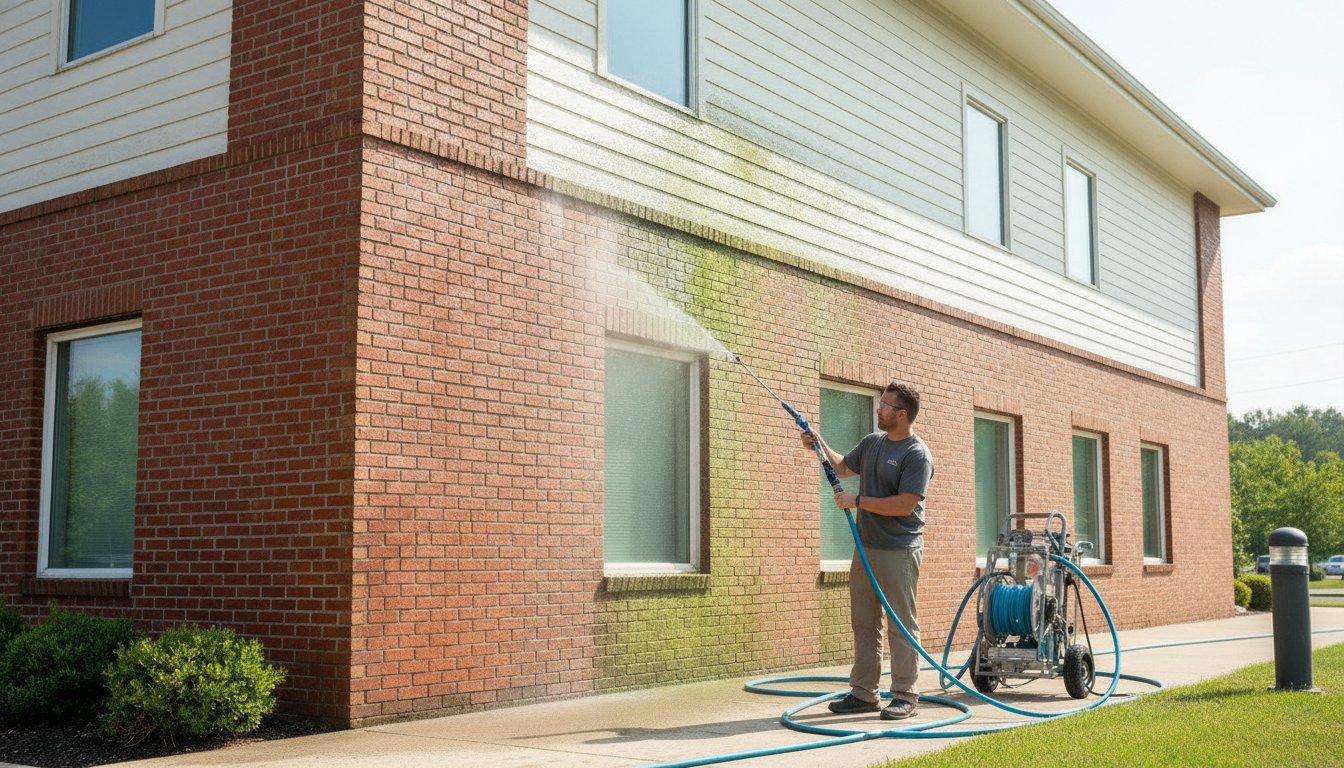Commercial Soft Washing in Bensalem PA: Professional Exterior Preservation