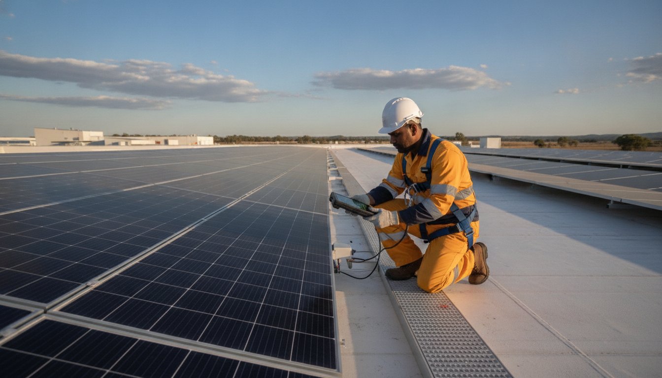 Commercial Solar Maintenance: A Guide to Protecting Your Energy Asset