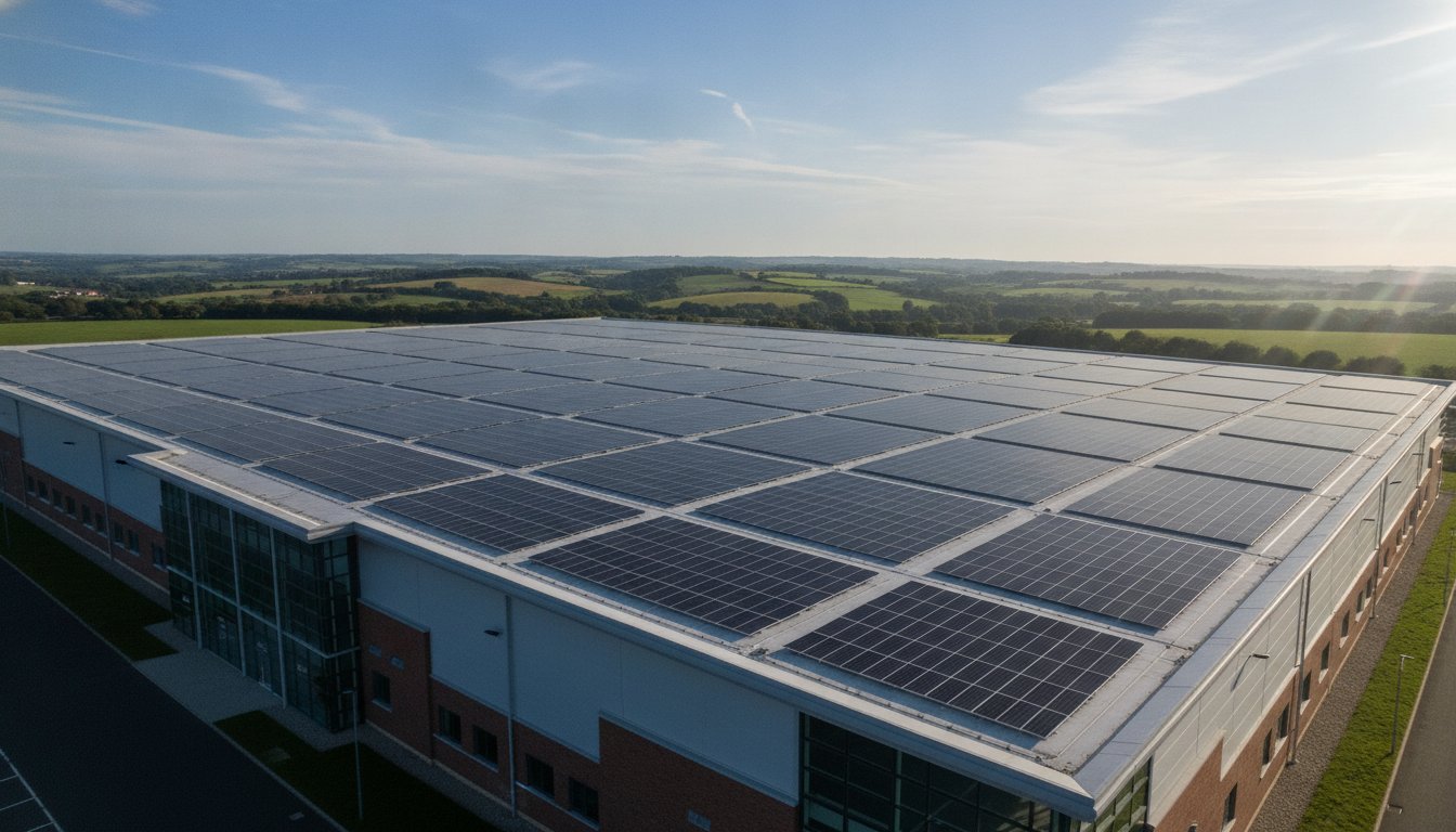 Commercial Solar Panel Installation in Staffordshire: The 2026 Business Guide