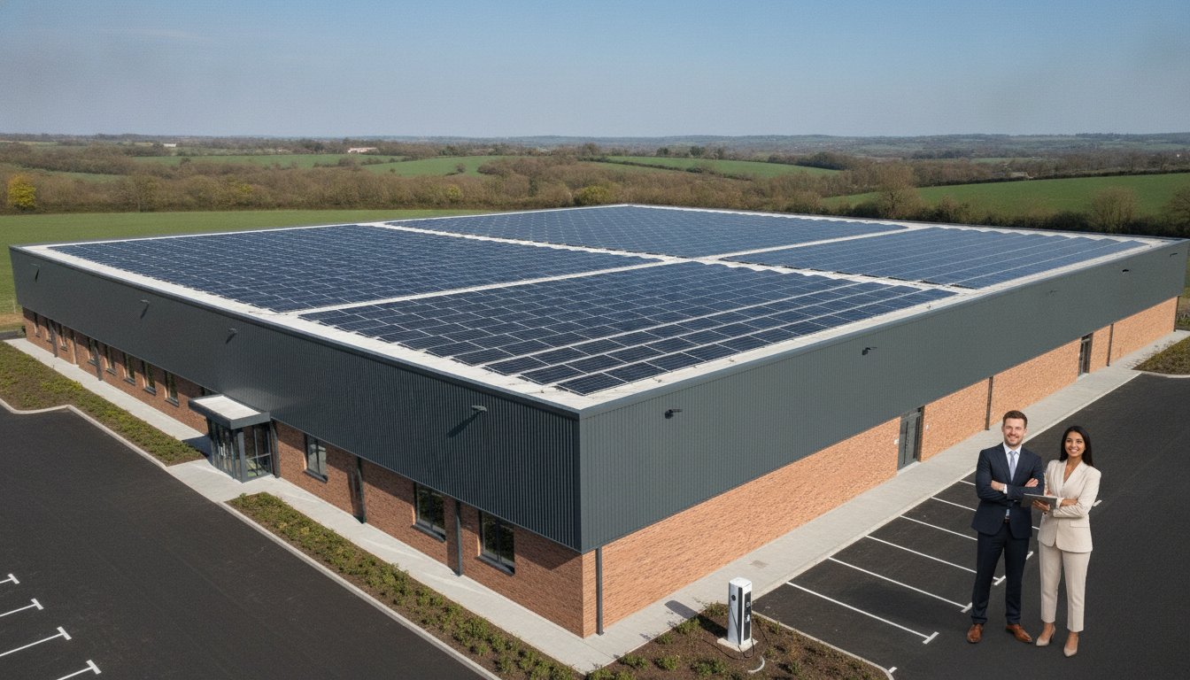 Commercial Solar Panel Installation Staffordshire: The 2026 Business Guide