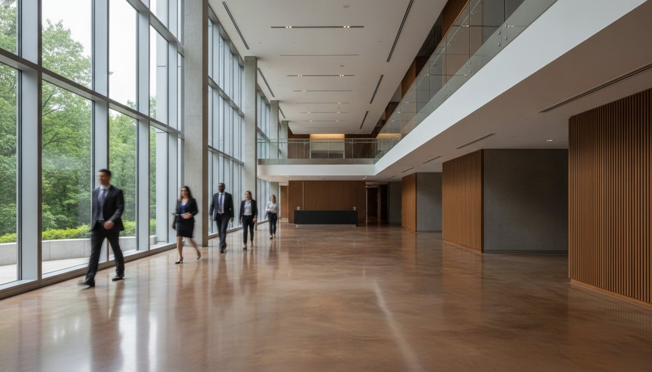 Commercial Stained Concrete in Druid Hills: The 2026 Professional Standard