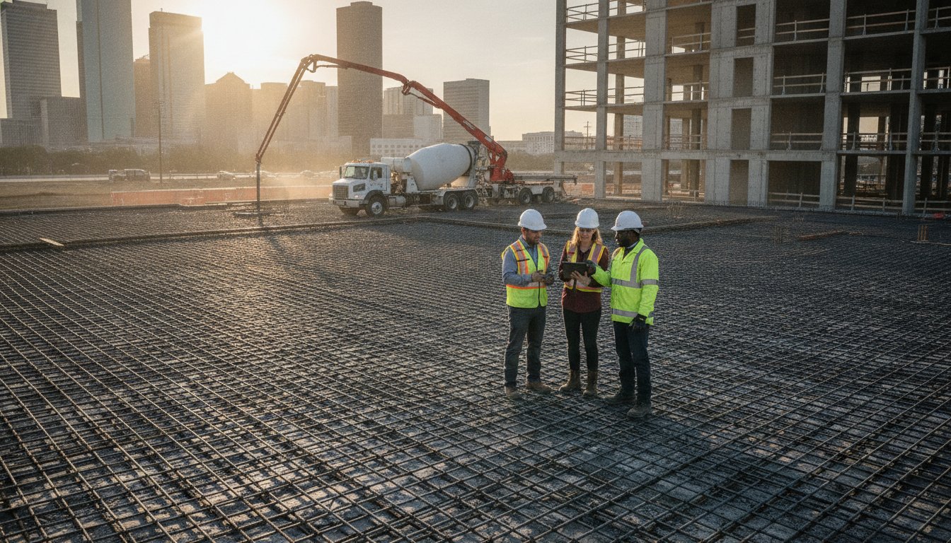 Commercial Structural Concrete Contractor: Integrated Solutions for Texas Developments
