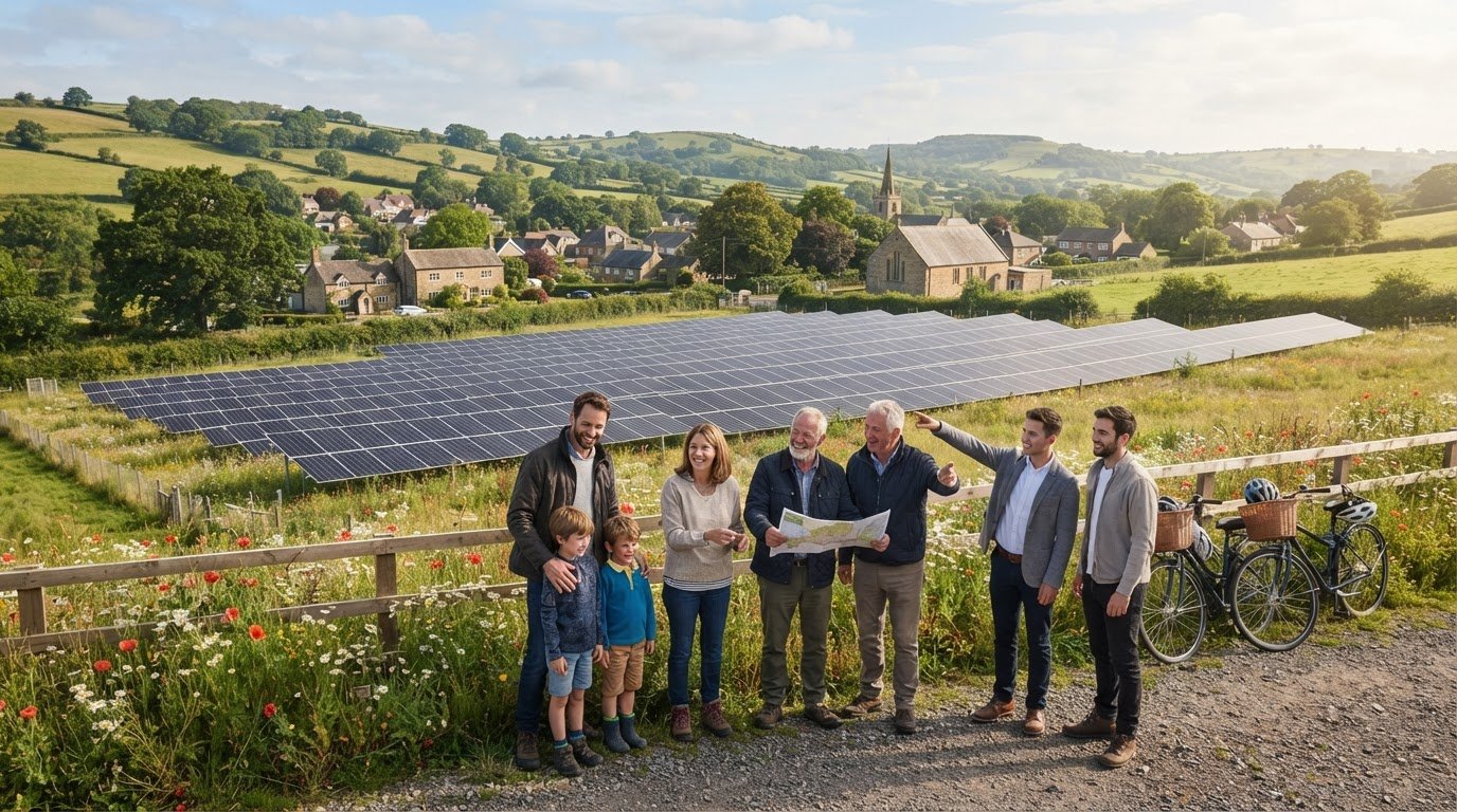 Community Solar Projects in Staffordshire: The 2026 Guide to Collective Energy