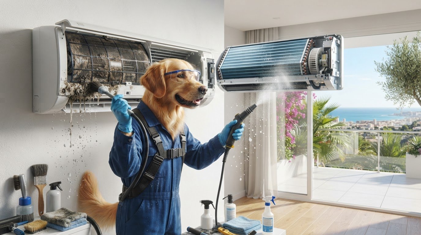Cómo afecta la falta de limpieza al rendimiento del aire acondicionado: Guía técnica 2026