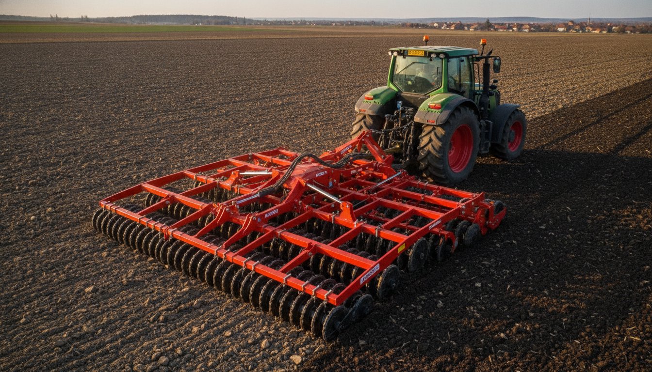 Compactor Agricol Agro-Tom: Tehnologie de Vârf pentru Pregătirea Patului Germinativ
