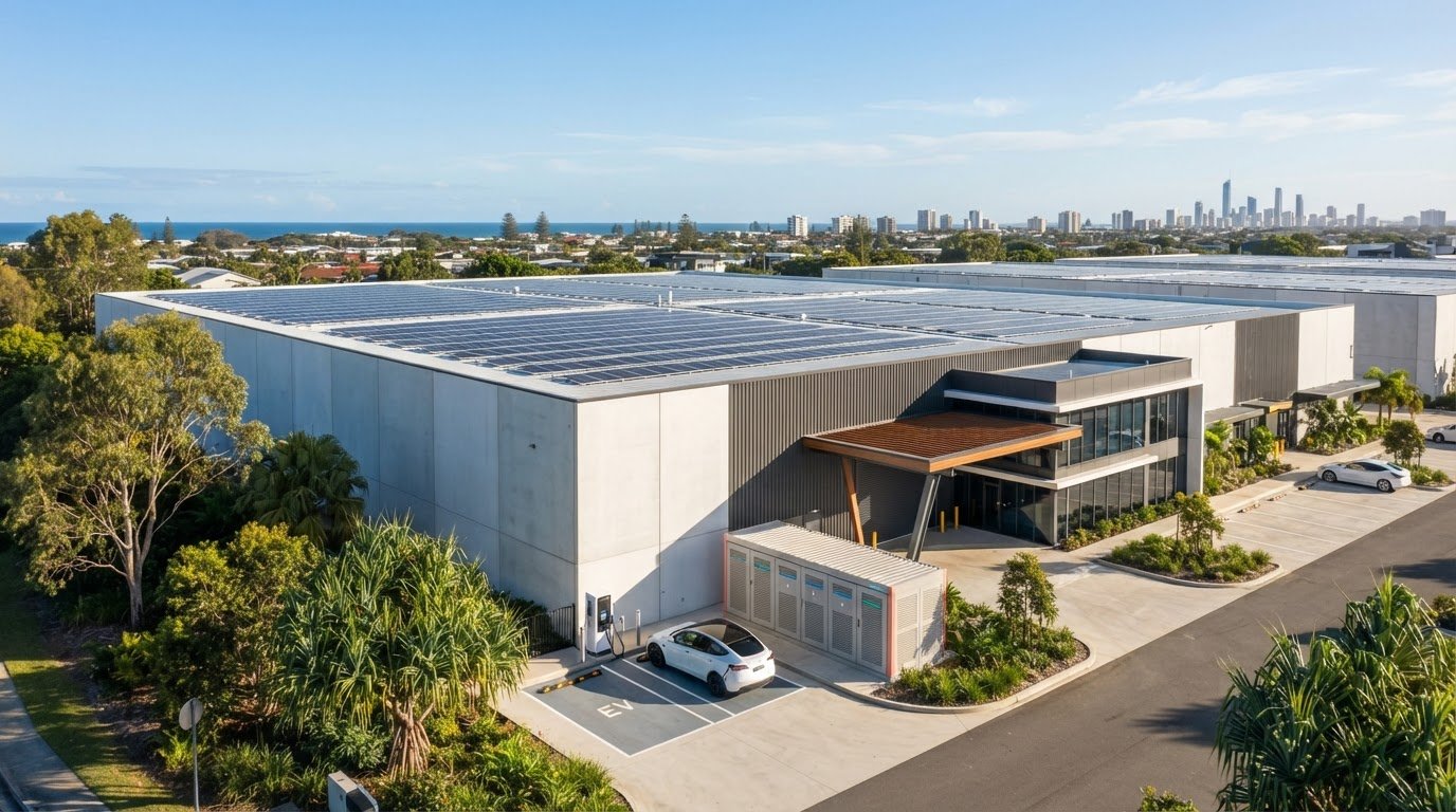Company solar power savings and systems for businesses