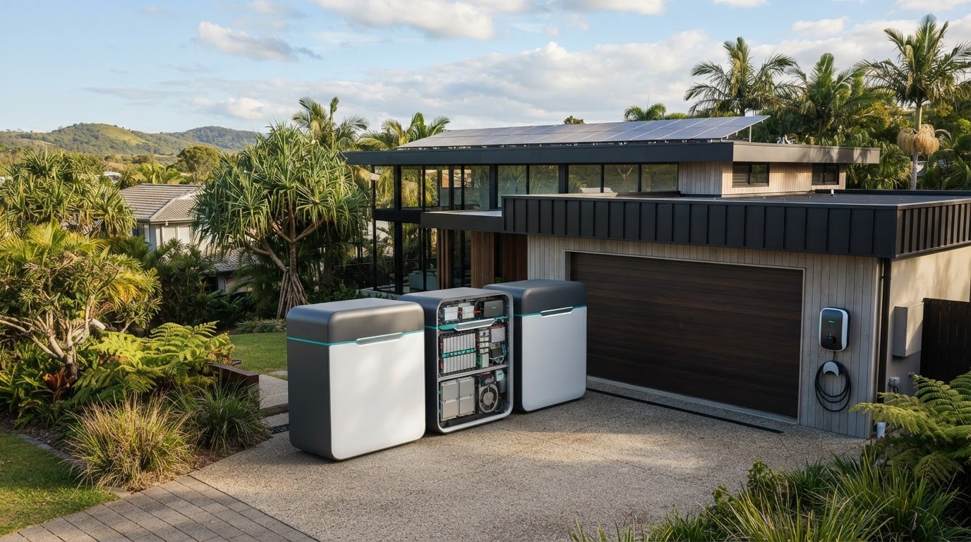 Compare home battery options and costs in Tweed Heads