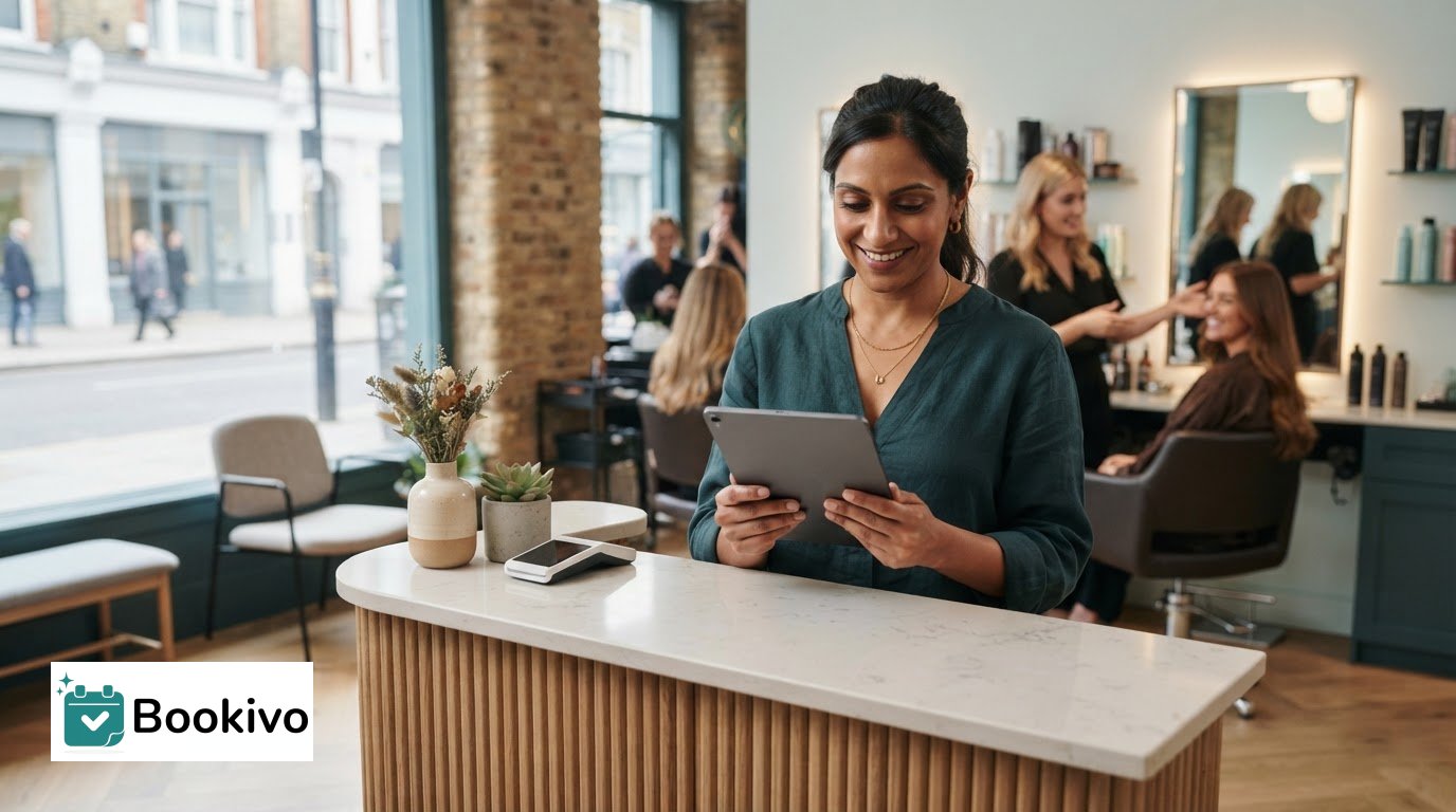 Compare salon booking options by fees and booking model