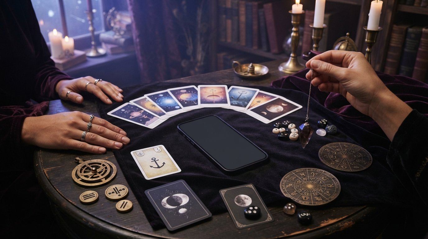 Compare tarot and divination app options