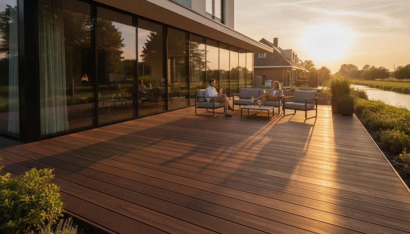 Composiet vlonder vs houten vlonder: zo maak je de beste keuze voor je tuin in 2026