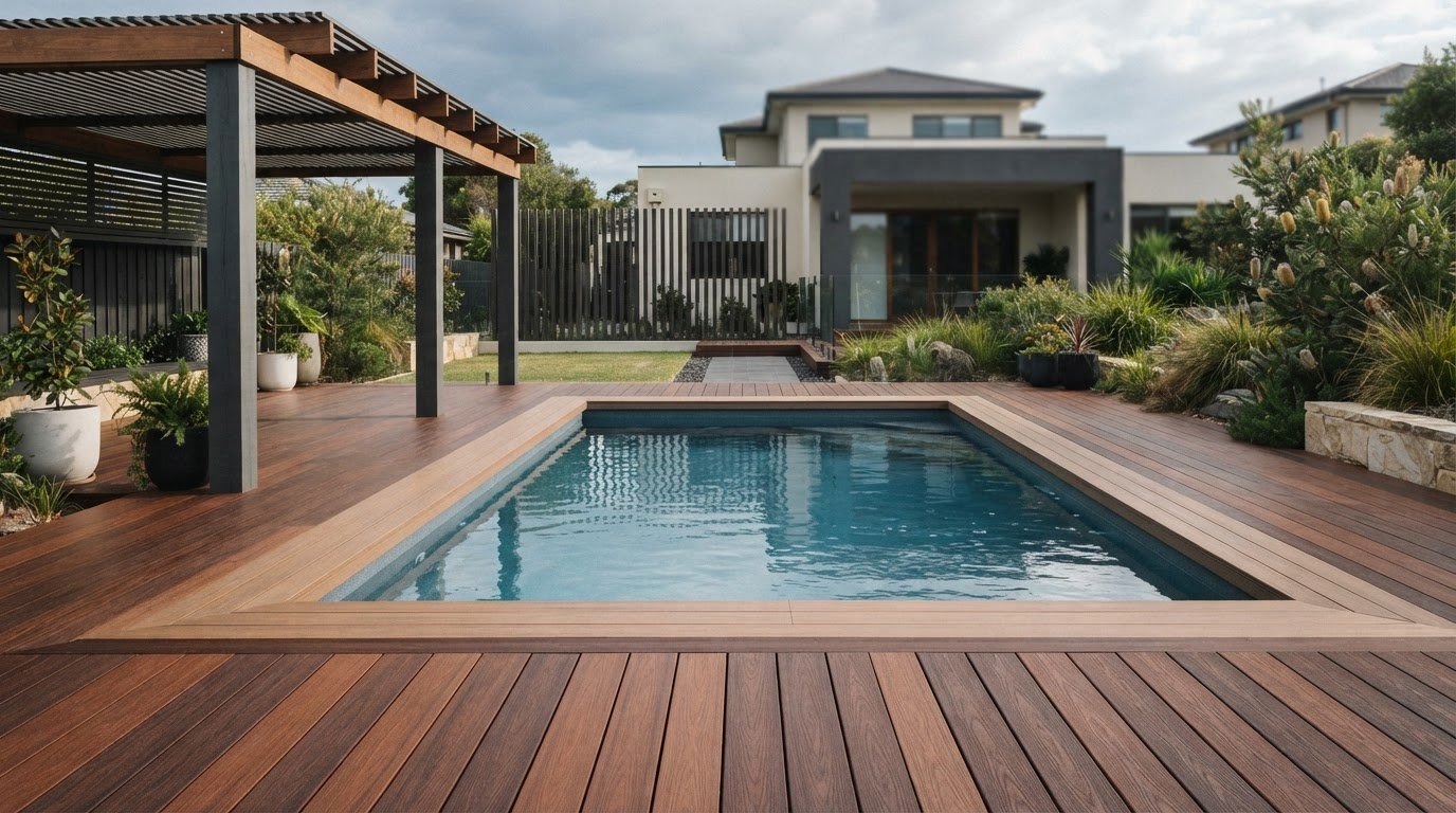 Composite Decking for Homes, Pools and High-Traffic Areas