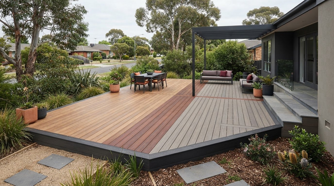 Composite Decking Installation in Melbourne: Board Colours