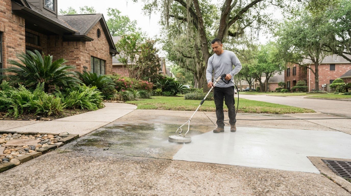 Concrete Cleaning in Houston, TX: A Practical Guide to Cleaner, Safer Surfaces