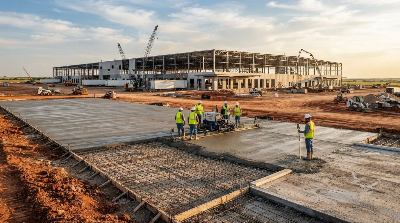 Concrete Contractor for Distribution Centers in Fort Worth