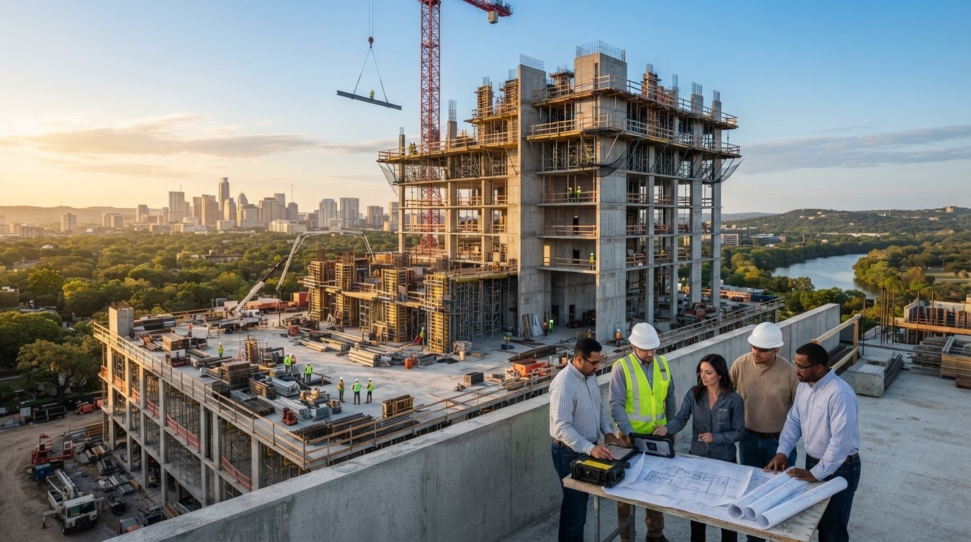 Concrete High-Rise Construction Company in Austin: A Developer’s Selection Guide