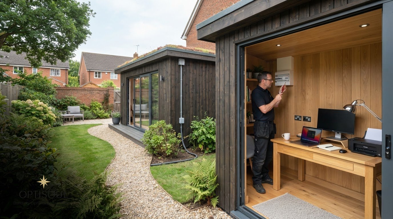 Connecting Electricity to a Garden Office Legally: A UK Homeowner’s Guide