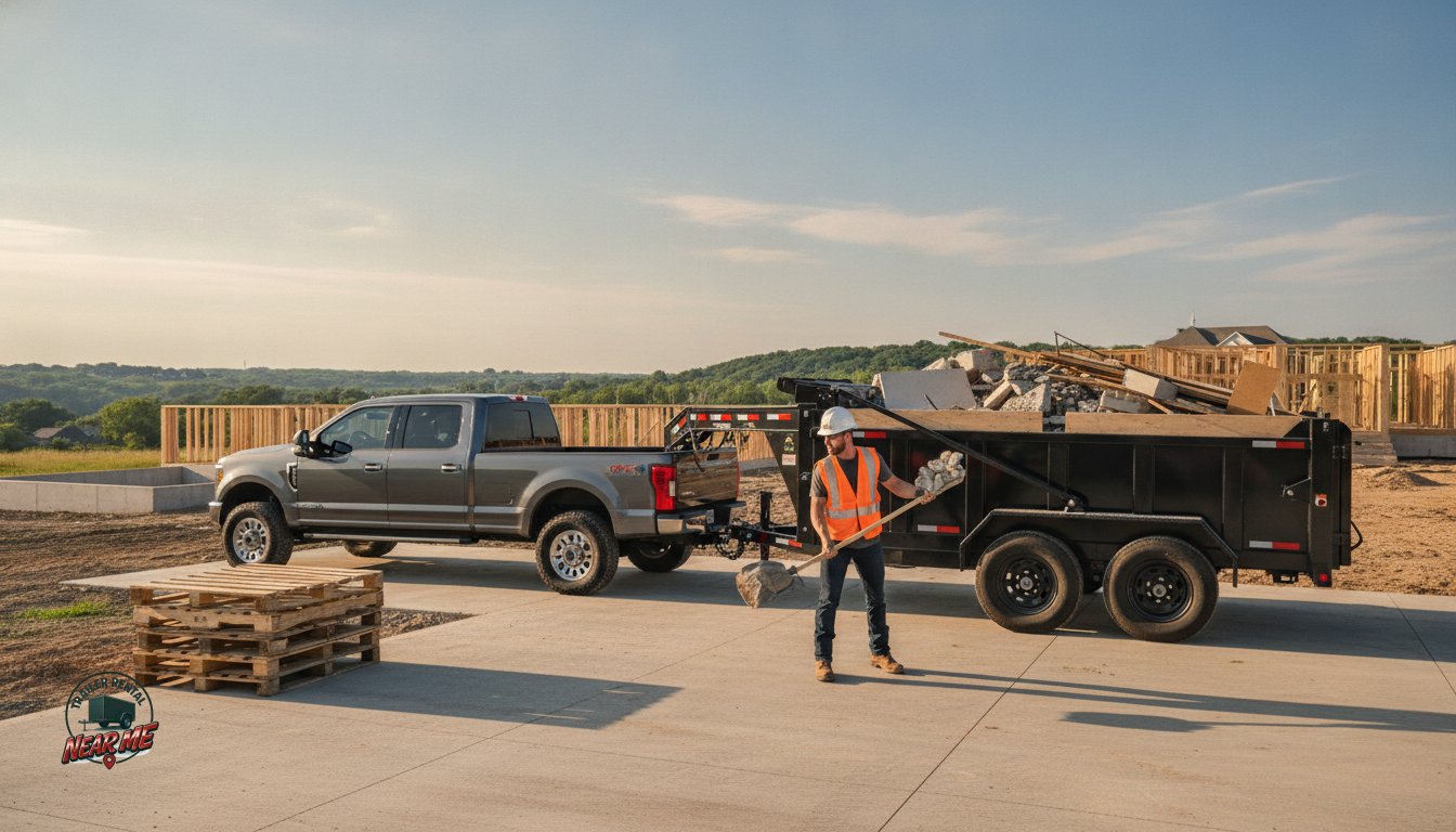 Construction Debris Trailer Rental in Omaha: The 2026 Hauling Guide