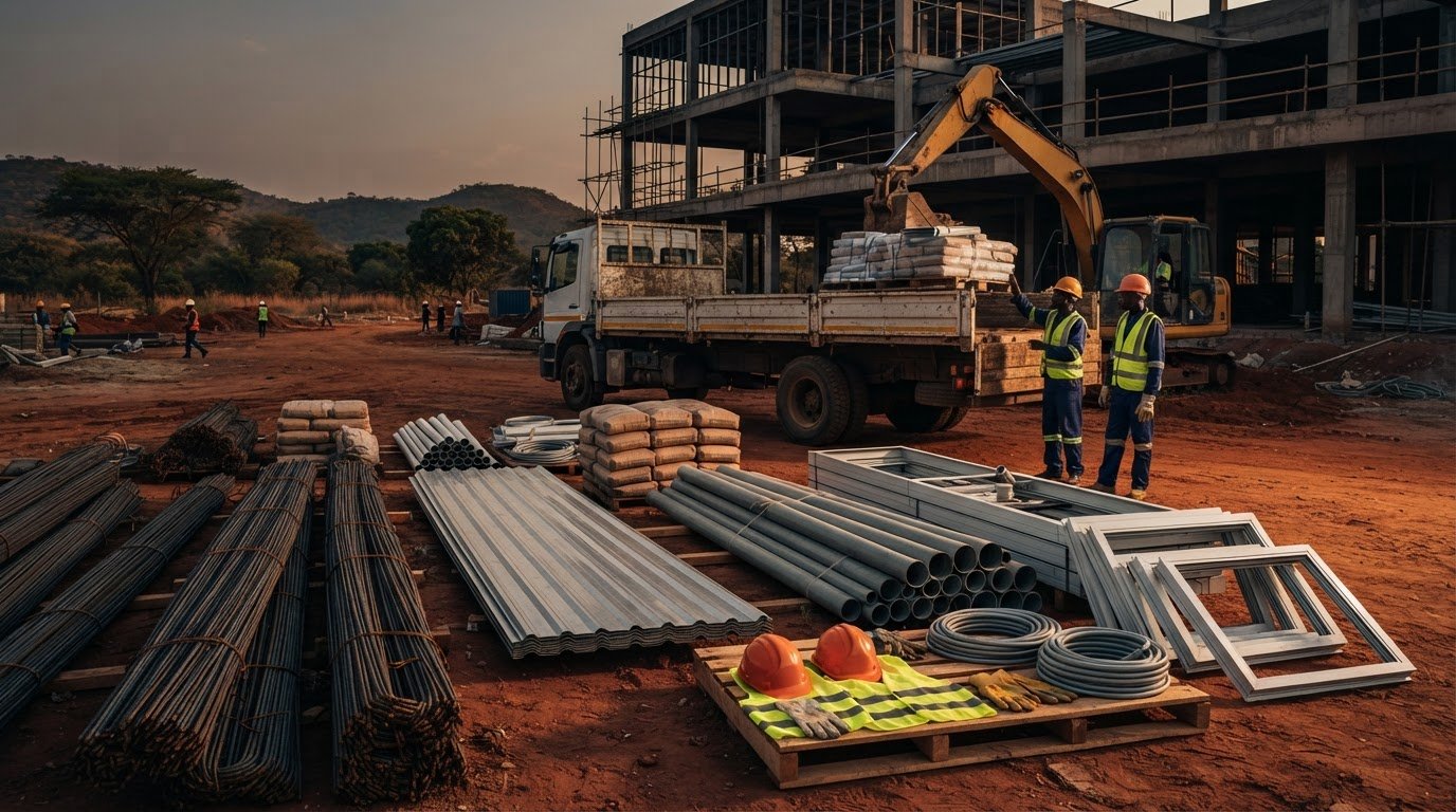 Construction Materials Supplier in Zambia for Building Essentials