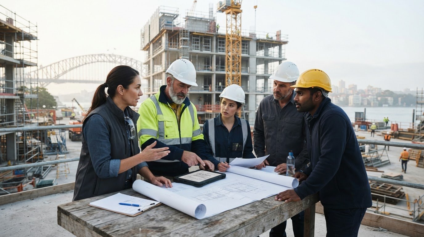 Construction project recovery services in Sydney