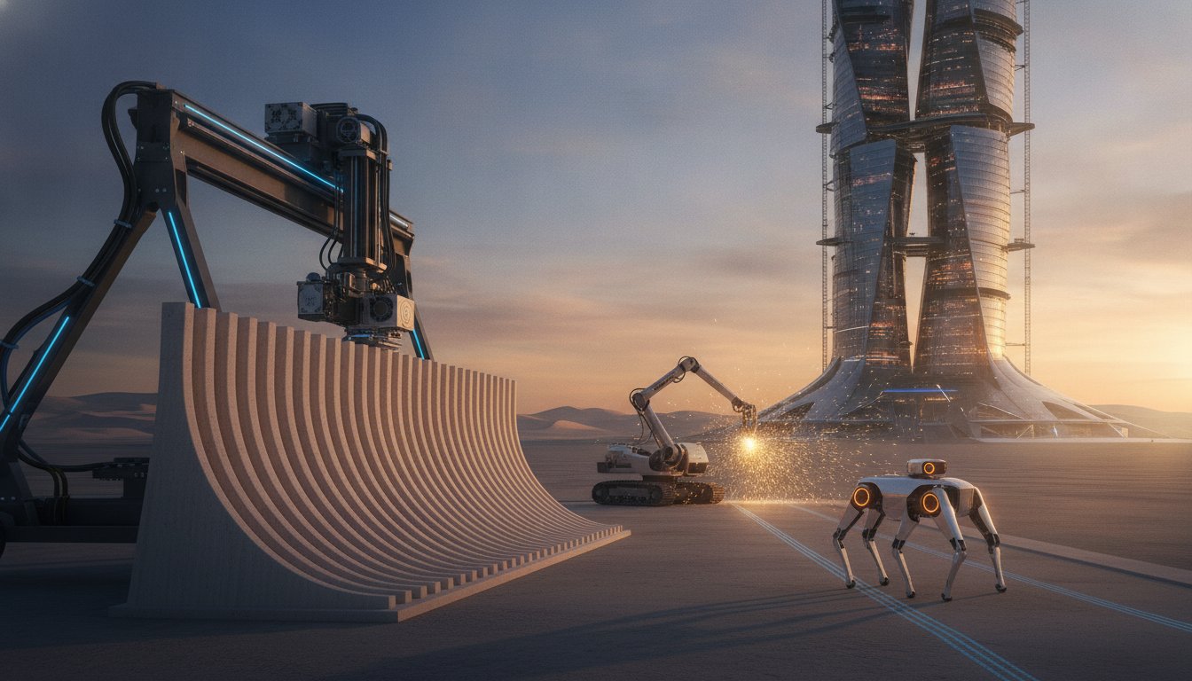 Construction Robotics in Saudi Arabia: The 2026 Strategic Implementation Roadmap