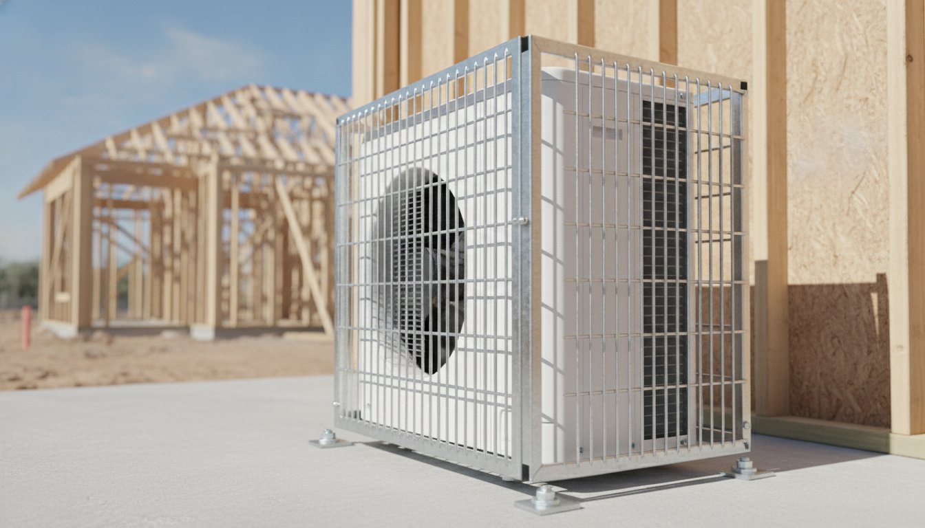 Construction Site Air Conditioner Protection: Securing HVAC Assets