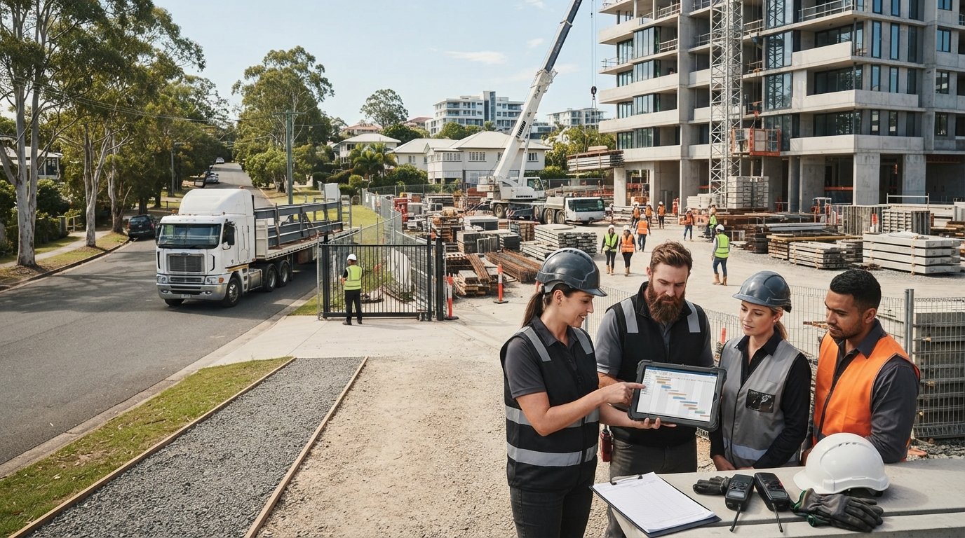 Construction Site Logistics Management: The 2026 Strategic Playbook