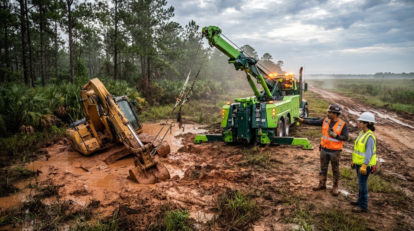 Construction Vehicle Extraction from Mud: A Safe, Practical Guide