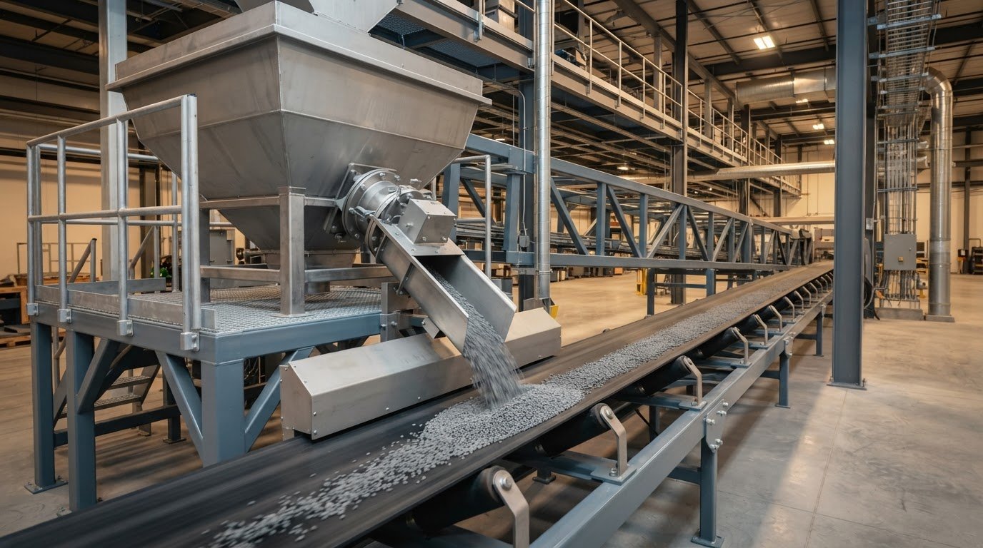 Conveyor System Inlets: Designing Reliable Material Entry Points