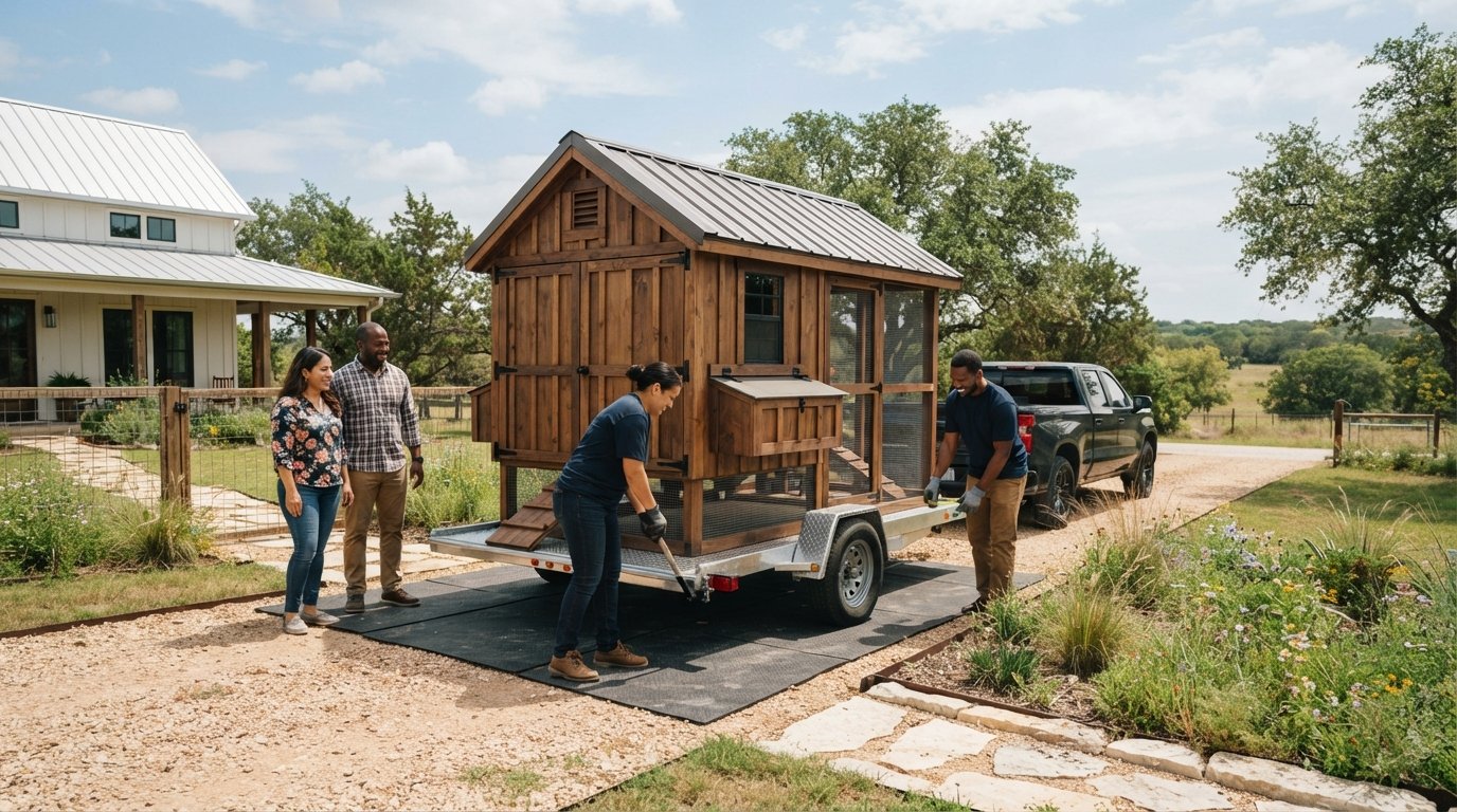 Coop Delivery Day: A Guide to Your Flock’s New Home