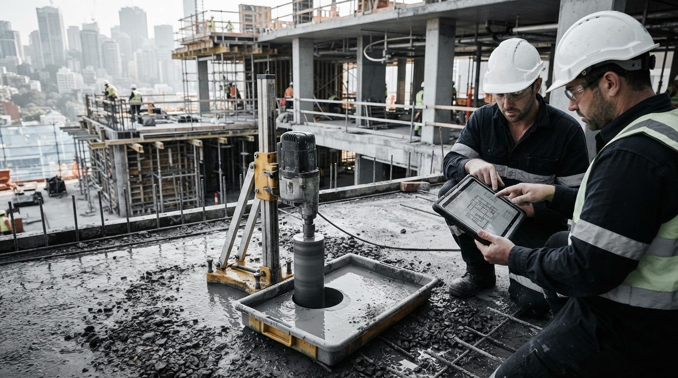 Core Drilling for Plumbing Penetrations: A Project Guide