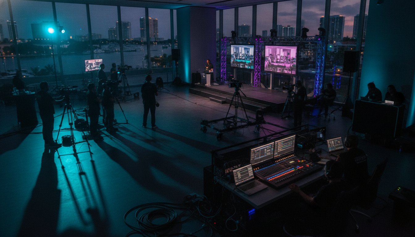 Corporate Event Livestreaming in Fort Lauderdale: The 2026 Strategic Guide