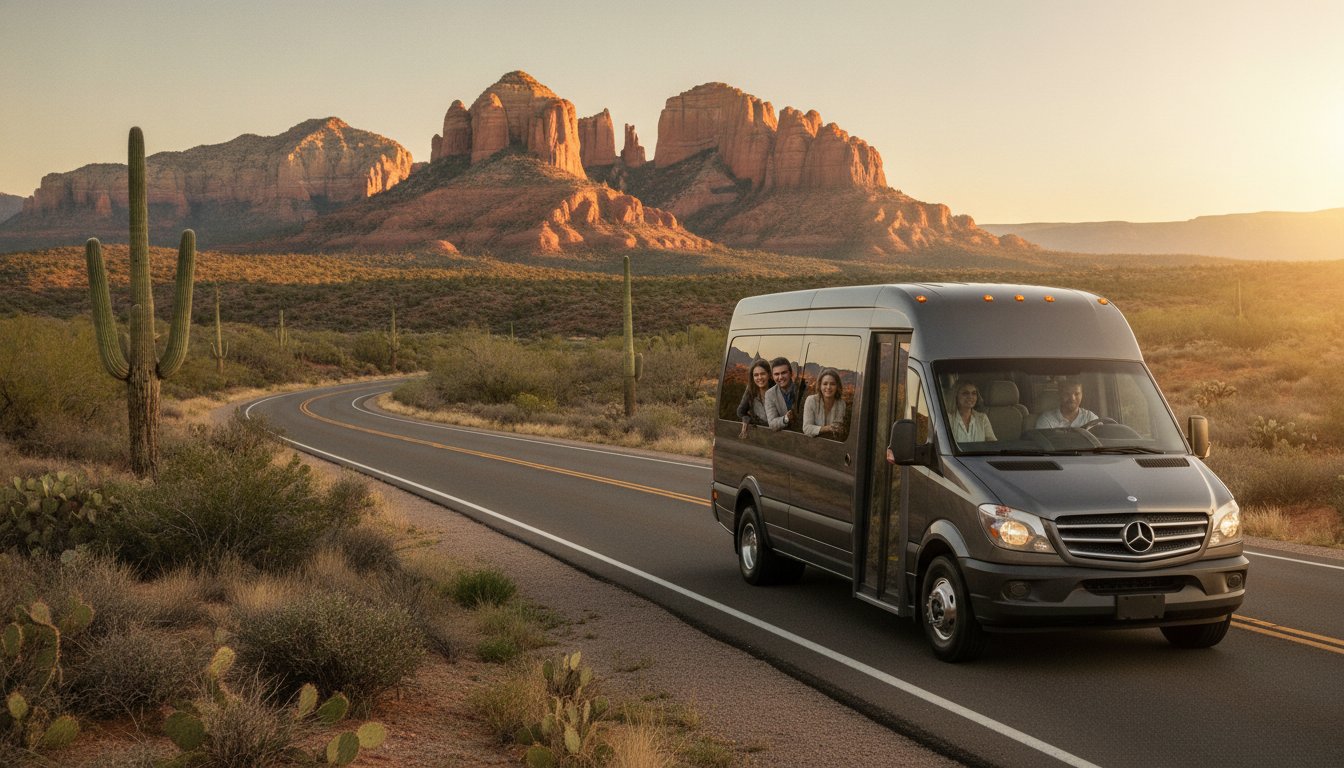 Corporate Transportation from Phoenix to Sedona: The 2026 Logistics & Planning Guide