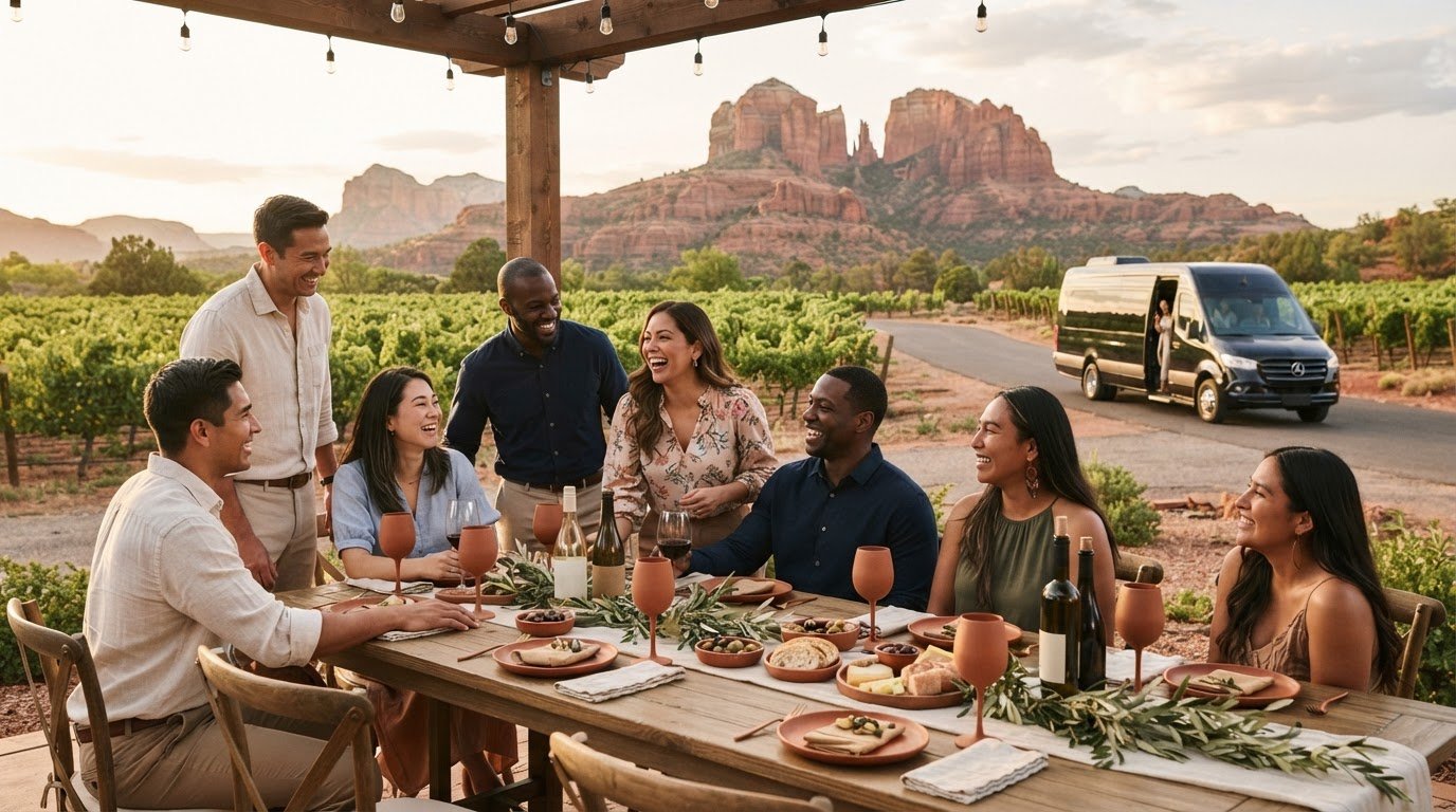 Corporate Wine Tours in Sedona: 6 Appreciation Ideas for Phoenix Teams