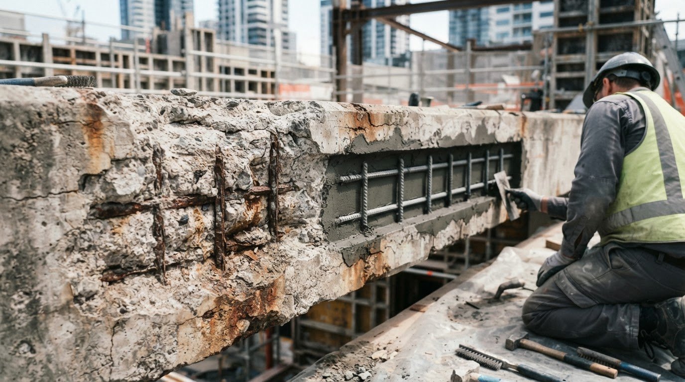 Corroded Reinforcement Bar Treatment: How to Choose a Durable Repair