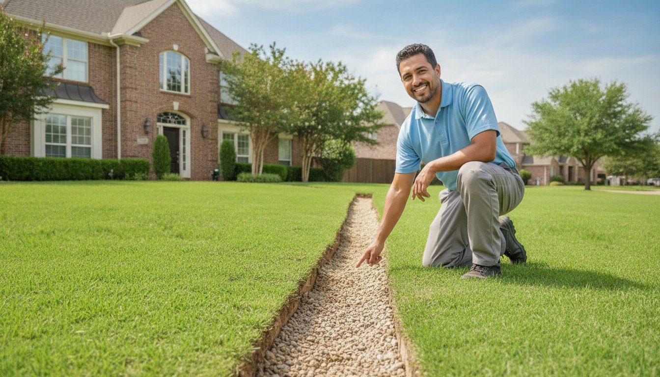 Cost of French Drain Installation in Dallas: 2026 Price Guide